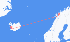 Flights from Reykjavík to Narvik