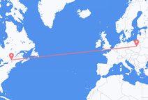 Flüge von Montreal nach Warschau
