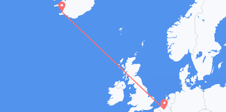 Iceland to Belgium