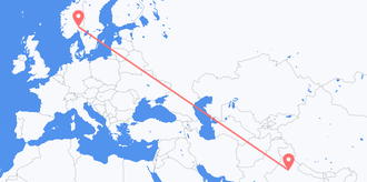 Flights from India to Norway