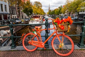 Photo of beautiful Cityscape of Breda with the big church, The Netherlands.