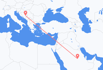 Vols de Riyad à Sarajevo