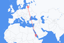 Asmara to Vilnius