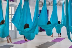 Aerial Yoga in Paros Island