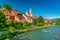 Photo of the beautiful Austrian town of Murau, Austria.