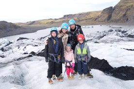 Experiencia de caminata guiada privada en el glaciar Sólheimajökull