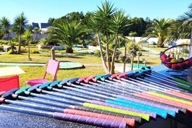 Expérience de minigolf aux Açores