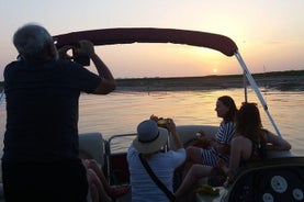 Excursion en catamaran au coucher du soleil à la Ria Formosa