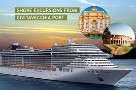 Excursion d'une journée à Rome depuis le port de croisière de Civitavecchia