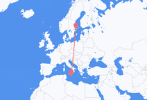 Flights from Valletta to Stockholm