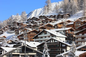 photo of panoramic view of Engelberg, Obwalden, Switzerland.