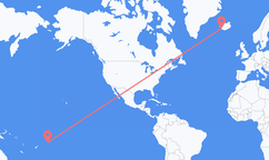 Vols d’Apia à Reykjavik