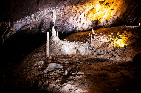 photo of view ofCrag Cave,Castleisland ireland.