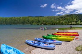 Double-Seat Kayak Rental at Sete Cidades Lake