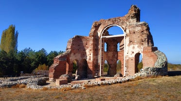 Photo of Balchik Palace of Romanian Queen Marie at Bulgarian Black Sea coastline, Balchik, Bulgaria.