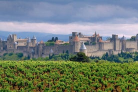 Viagem diurna para Carcassonne Cite Medievale e excursão ao Castelo de Toulouse saindo de Toulouse