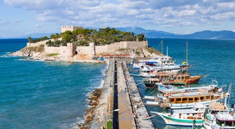 Konak Square view from Varyant. Izmir is popular tourist attraction in Turkey.