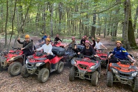 Scoperta della foresta di Belgrado in ATV e Zipline con trasferimento