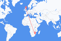 Flights from Manzini to Newcastle upon Tyne