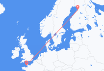 Flyrejser fra Saint Helier til Oulu