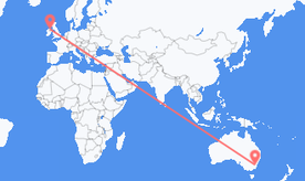 Voli DALL'AUSTRALIA per l'Irlanda del Nord