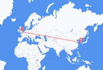 Flights from Yeosu to London