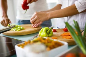 Aula de culinária e coquetéis na praia