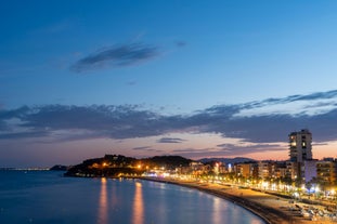 Photo of the famous resort of the Spanish Costa Brava in Lloret de Mar 