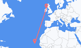 Flights from Cape Verde to Northern Ireland