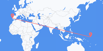 Flights from Nauru to Portugal