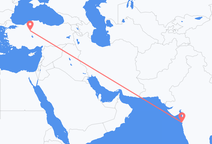 Vuelos de Bombay a Ankara