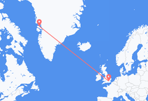 Vuelos de Qaarsut, Groenlandia a Londres, Inglaterra