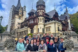 Bran Castle, Peles Castle and Nevermore Academy From Brasov