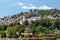 Photo of Kocaeli city view, with the historical Izmit clock tower is visible in the middle, Turkey.