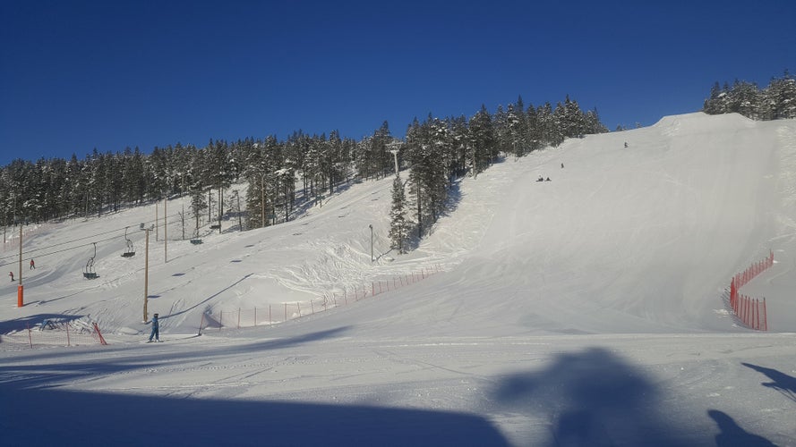 photo of Ski resort in saariselka north Finland.