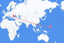 Vuelos de Pohnpei, Micronesia a Eskişehir, Turquía