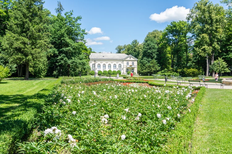 Photo of Spa palace in the thermal spa, Jelenia Góra, Lower Silesia, Poland.