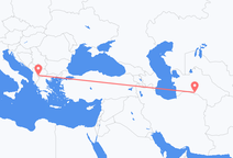 Vols d’Achgabat pour Ohrid