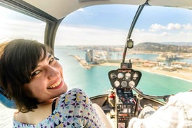 Barcelona: Þyrluflug yfir strandlengju Barcelona