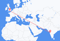 Flyrejser fra Pune, Indien til Southampton, England