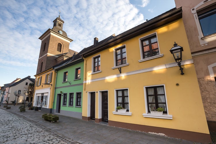 Photo of historic city Linn ,Krefeld, Germany.