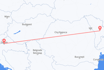 Flights from Chișinău to Zagreb