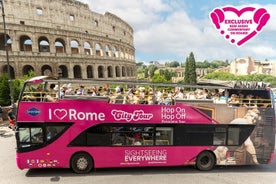 Excursão em ônibus panorâmico com várias paradas I Love Rome