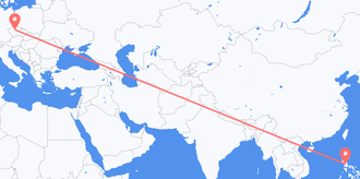 Flights from the Philippines to the Czech Republic