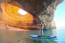 Small Group Paddleboard Experience in Benagil Cave with 4K Photos