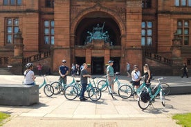 Excursão de bicicleta pela cidade de Glasgow e Clyde Bridges