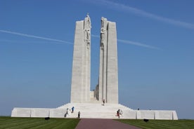 Transfert privé aller-retour à la crête de Vimy d'Arras ou Lens