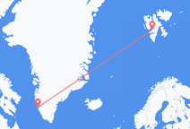 Flyrejser fra Nuuk til Svalbard