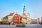 Main Square in the Poznan Old Town, Poland.