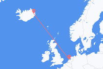 Flyrejser fra Amsterdam, Holland til Egilsstaðir, Island